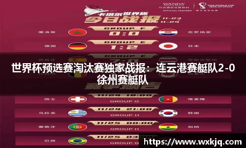 世界杯预选赛淘汰赛独家战报：连云港赛艇队2-0徐州赛艇队
